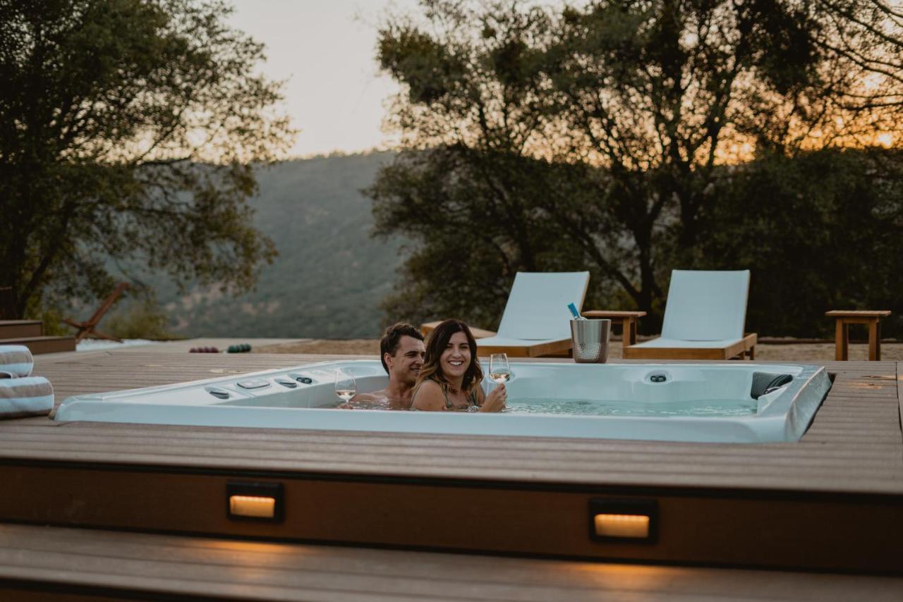 Boho Chic Oasis By Casa Oso With Pool, Spa And Views Ahwahnee Bagian luar foto