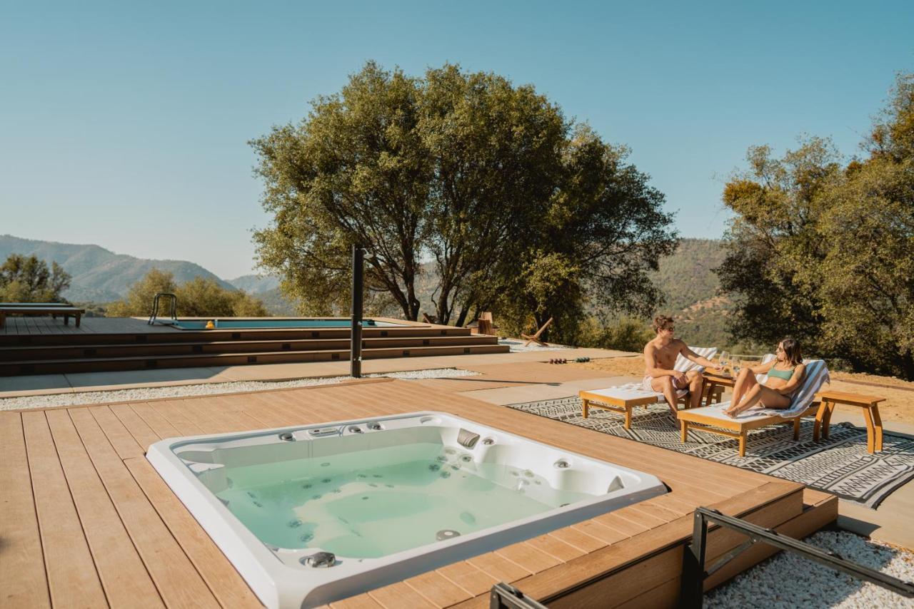 Boho Chic Oasis By Casa Oso With Pool, Spa And Views Ahwahnee Bagian luar foto