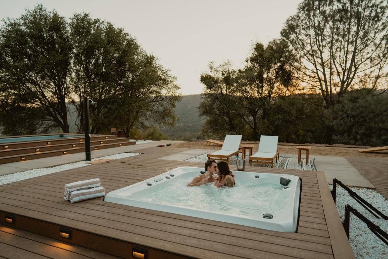 Boho Chic Oasis By Casa Oso With Pool, Spa And Views Ahwahnee Bagian luar foto