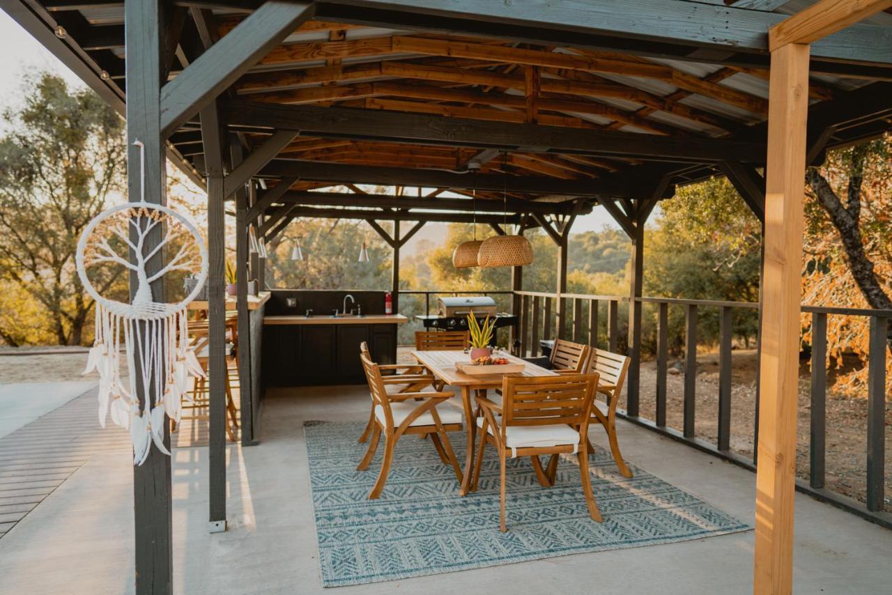 Boho Chic Oasis By Casa Oso With Pool, Spa And Views Ahwahnee Bagian luar foto