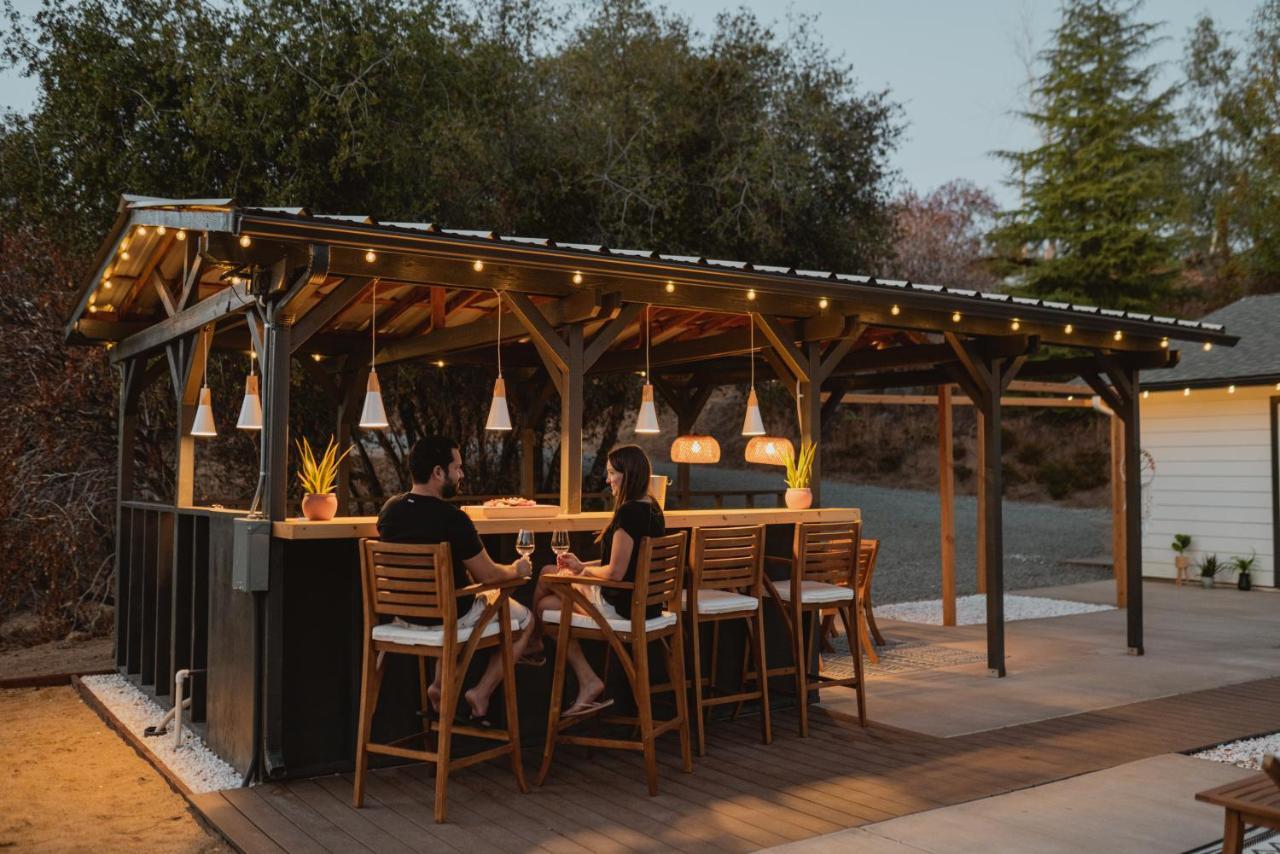 Boho Chic Oasis By Casa Oso With Pool, Spa And Views Ahwahnee Bagian luar foto