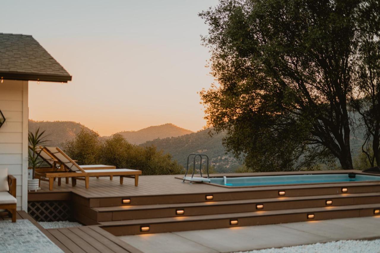 Boho Chic Oasis By Casa Oso With Pool, Spa And Views Ahwahnee Bagian luar foto